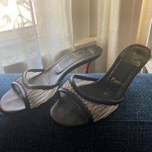Authentic Vintage Christian Louboutin Kitten Heels